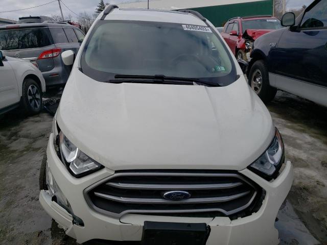 MAJ6S3GLXKC265456 - 2019 FORD ECOSPORT SE WHITE photo 5