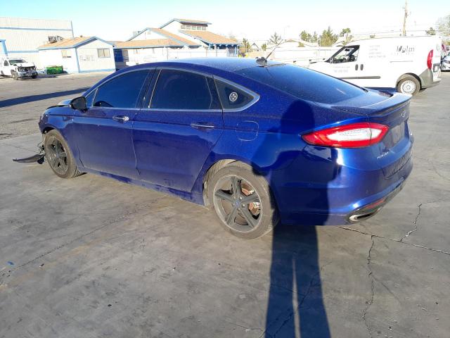 3FA6P0D98GR268616 - 2016 FORD FUSION TITANIUM BLUE photo 2