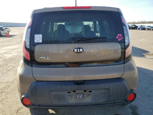 KNDJP3A50E7059401 - 2014 KIA SOUL + BROWN photo 6