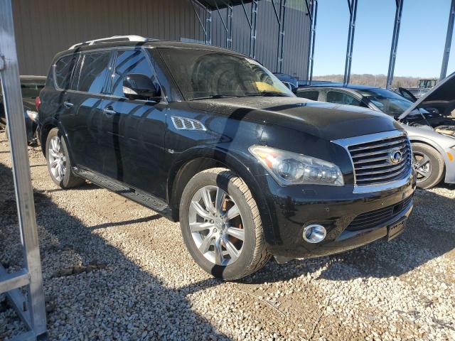 JN8AZ2NE7E9063467 - 2014 INFINITI QX80 BLACK photo 4