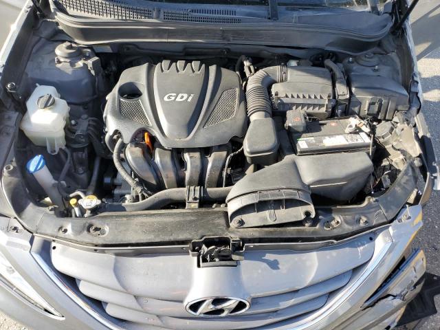 5NPEB4AC9DH641706 - 2013 HYUNDAI SONATA GLS GRAY photo 11