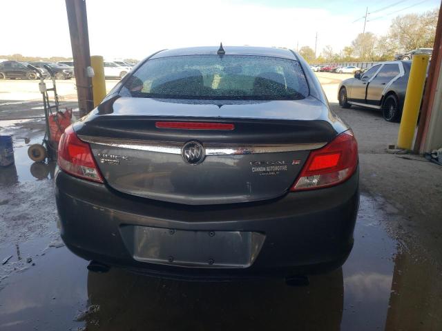 W04G15GV5B1076492 - 2011 BUICK REGAL CXL GRAY photo 6