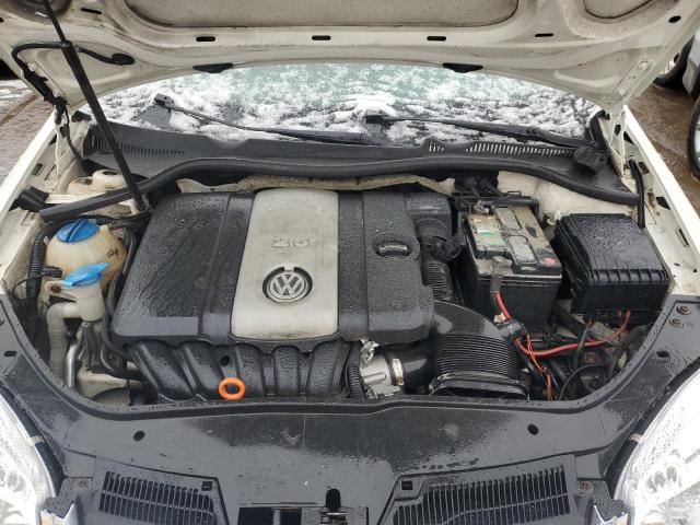 3VWEF71K37M166997 - 2007 VOLKSWAGEN JETTA WOLFSBURG WHITE photo 11