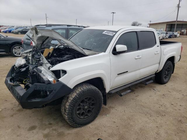 5TFAZ5CN0LX090700 - 2020 TOYOTA TACOMA DOUBLE CAB WHITE photo 1