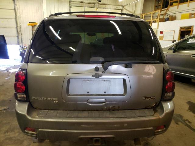 1GNDT33S192119157 - 2009 CHEVROLET TRAILBLAZE LT SILVER photo 6