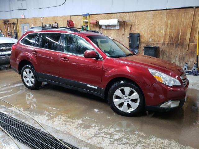 4S4BRBKC2C3297028 - 2012 SUBARU OUTBACK 2.5I LIMITED RED photo 4