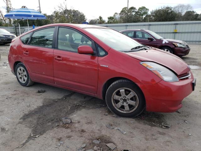 JTDKB20U373274206 - 2007 TOYOTA PRIUS RED photo 4