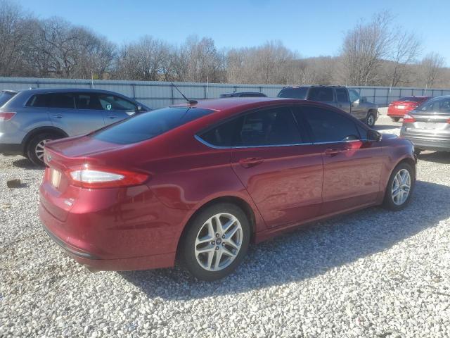 1FA6P0HD4F5125131 - 2015 FORD FUSION SE BURGUNDY photo 3