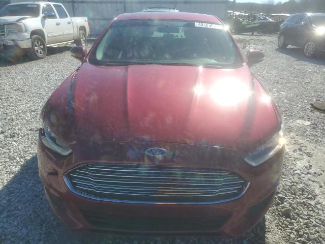 1FA6P0HD4F5125131 - 2015 FORD FUSION SE BURGUNDY photo 5