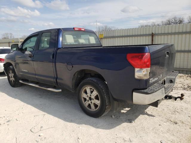 5TFRU54158X015611 - 2008 TOYOTA TUNDRA DOUBLE CAB BLUE photo 2