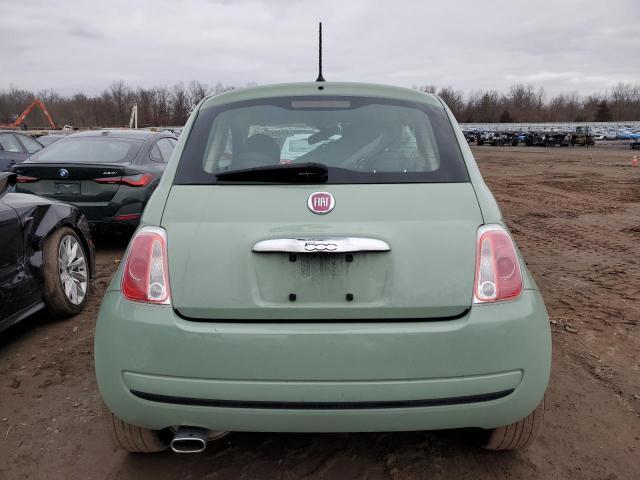 3C3CFFAR8FT680998 - 2015 FIAT 500 POP GREEN photo 6