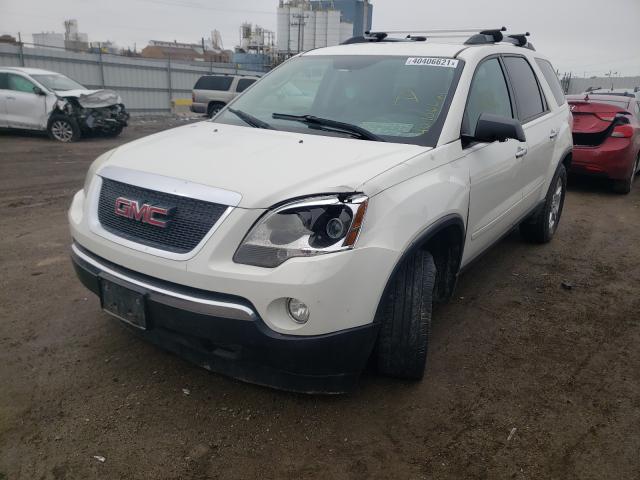 1GKKRPED1BJ285800 - 2011 GMC ACADIA SLE WHITE photo 2