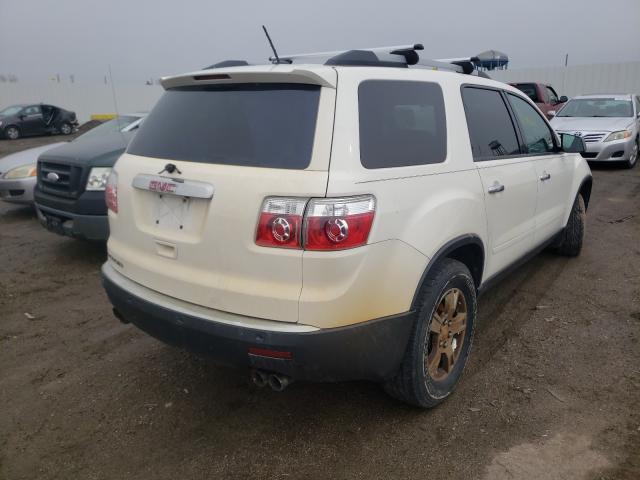 1GKKRPED1BJ285800 - 2011 GMC ACADIA SLE WHITE photo 4