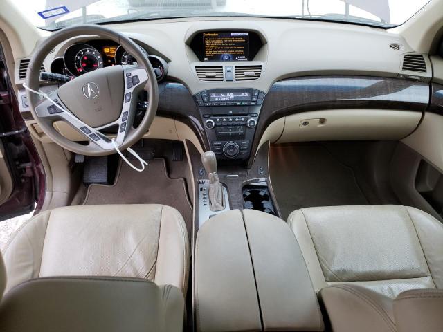 2HNYD2H61CH508497 - 2012 ACURA MDX ADVANCE 栗色 照片 8