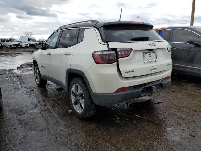 3C4NJDCB1MT578530 - 2021 JEEP COMPASS LIMITED WHITE photo 2