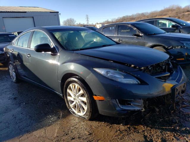 1YVHZ8DH0C5M25114 - 2012 MAZDA 6 I GRAY photo 4