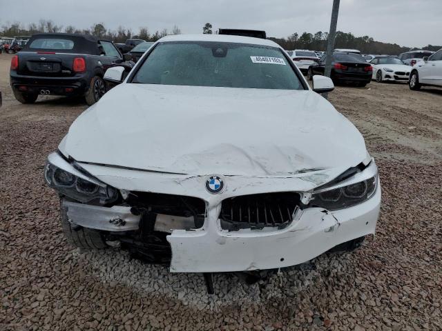 WBA4Z1C52JEC72705 - 2018 BMW 430I WHITE photo 5