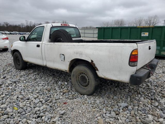 5TBJN32152S235712 - 2002 TOYOTA TUNDRA WHITE photo 2