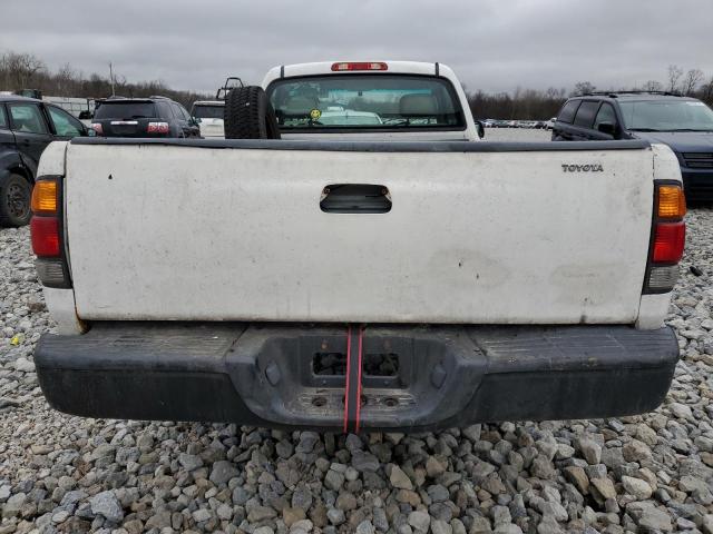 5TBJN32152S235712 - 2002 TOYOTA TUNDRA WHITE photo 6