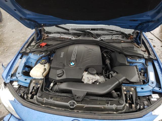 WBA4B3C52GG344867 - 2016 BMW 435 XI GRAN COUPE BLUE photo 11