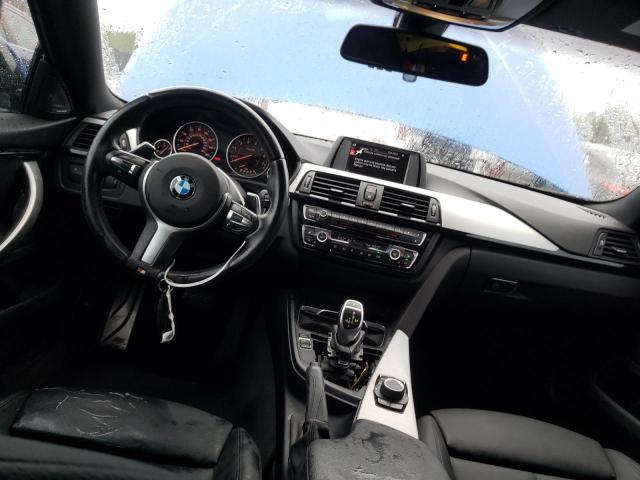 WBA4B3C52GG344867 - 2016 BMW 435 XI GRAN COUPE BLUE photo 8