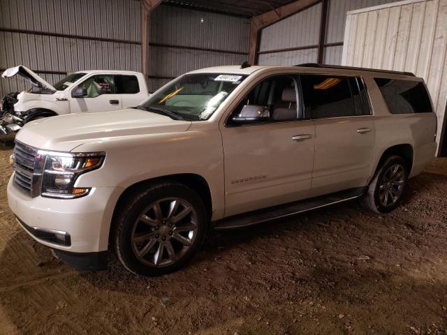 1GNSKKKC1FR247139 - 2015 CHEVROLET SUBURBAN K1500 LTZ WHITE photo 1