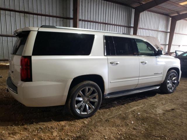 1GNSKKKC1FR247139 - 2015 CHEVROLET SUBURBAN K1500 LTZ WHITE photo 3