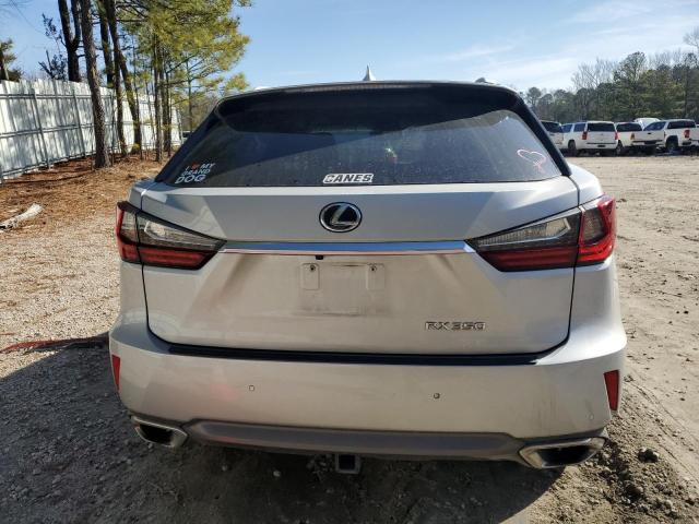 2T2BZMCAXHC083542 - 2017 LEXUS RX 350 BASE SILVER photo 6