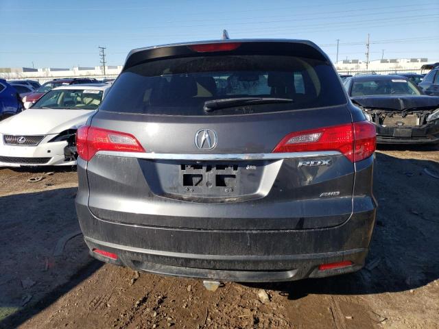 5J8TB4H55EL017558 - 2014 ACURA RDX TECHNOLOGY GRAY photo 6