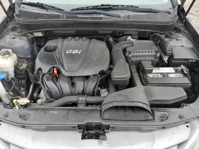 5NPEB4AC9DH522621 - 2013 HYUNDAI SONATA GLS GRAY photo 11