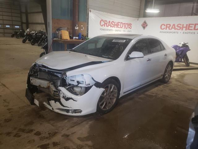 1G1ZG5E76CF128744 - 2012 CHEVROLET MALIBU LTZ თეთრი ფოტო 1