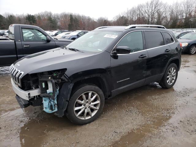 1C4PJMDB1JD617481 - 2018 JEEP CHEROKEE LIMITED BLACK photo 1