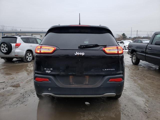 1C4PJMDB1JD617481 - 2018 JEEP CHEROKEE LIMITED BLACK photo 6