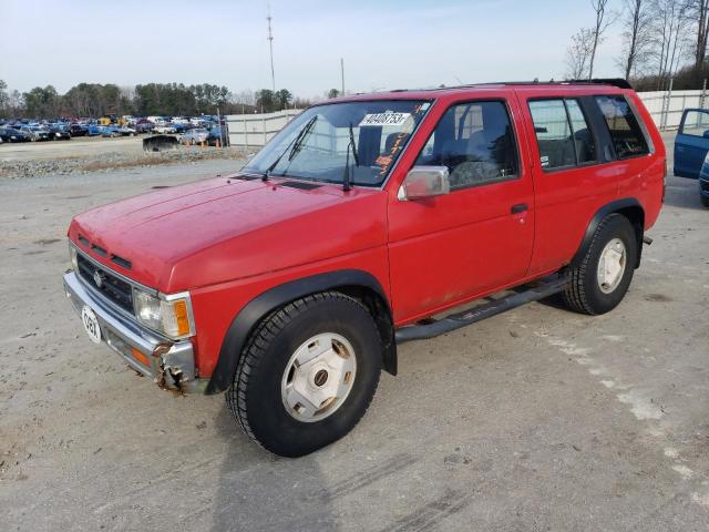 JN8HD17Y0PW309407 - 1993 NISSAN PATHFINDER XE RED photo 1