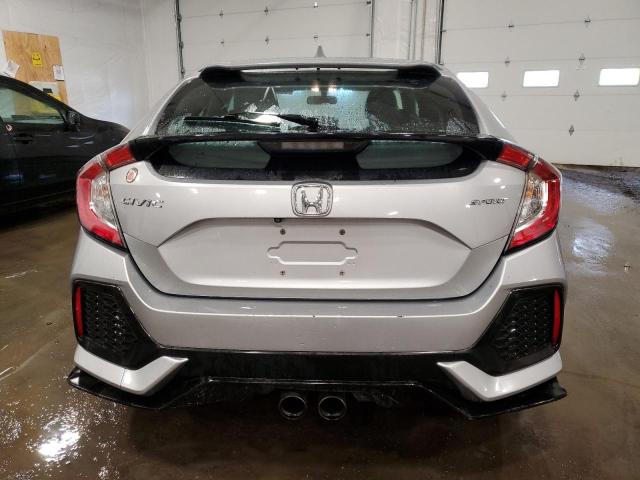 SHHFK7G44JU213556 - 2018 HONDA CIVIC SPORT SILVER photo 6