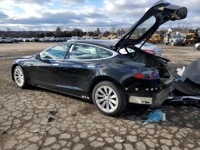 5YJSA1E20LF358663 - 2020 TESLA MODEL S BLUE photo 2