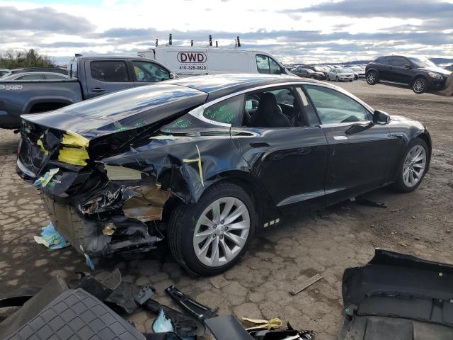 5YJSA1E20LF358663 - 2020 TESLA MODEL S ლურჯი ფოტო 3