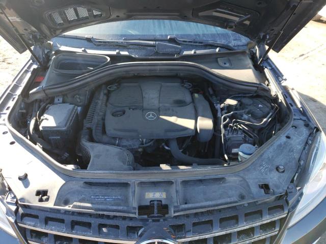 4JGDA5HB8FA526103 - 2015 MERCEDES-BENZ ML 350 4MATIC GRAY photo 12