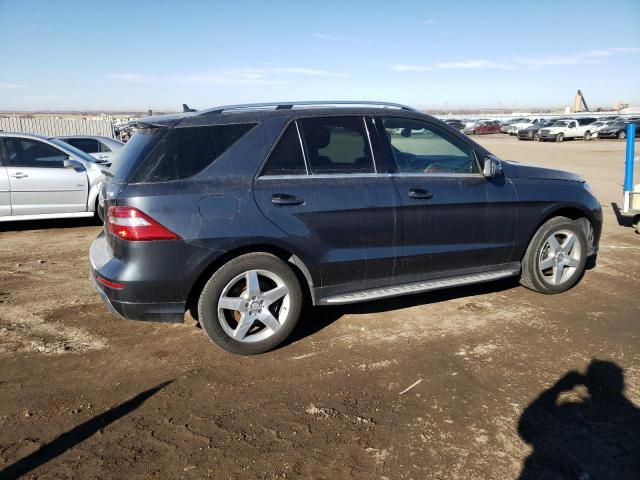 4JGDA5HB8FA526103 - 2015 MERCEDES-BENZ ML 350 4MATIC GRAY photo 3