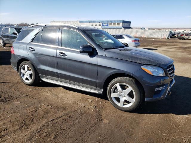 4JGDA5HB8FA526103 - 2015 MERCEDES-BENZ ML 350 4MATIC GRAY photo 4