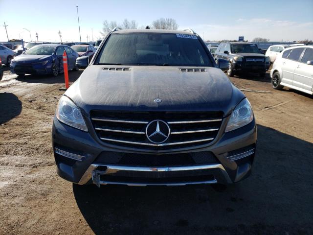 4JGDA5HB8FA526103 - 2015 MERCEDES-BENZ ML 350 4MATIC GRAY photo 5
