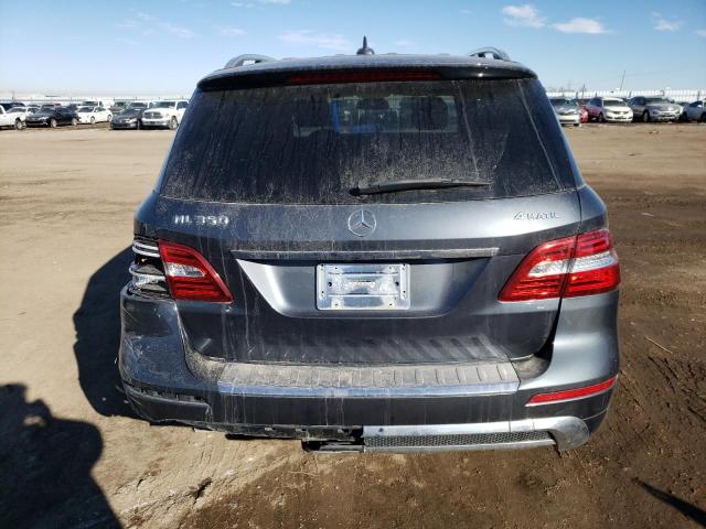 4JGDA5HB8FA526103 - 2015 MERCEDES-BENZ ML 350 4MATIC GRAY photo 6