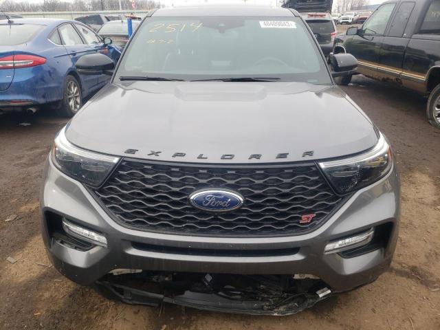 1FM5K8GC5MGC12514 - 2021 FORD EXPLORER ST GRAY photo 5