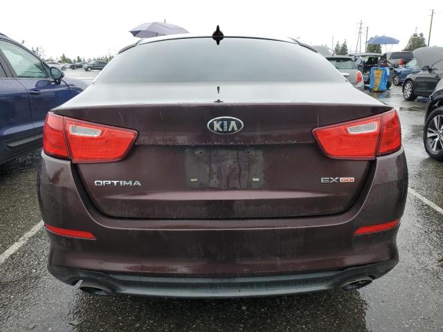 5XXGN4A79FG459148 - 2015 KIA OPTIMA EX PURPLE photo 6