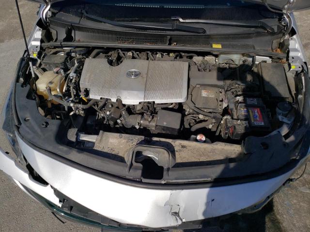 JTDKARFP1H3011713 - 2017 TOYOTA PRIUS PRIM ვერცხლისფერი ფოტო 11