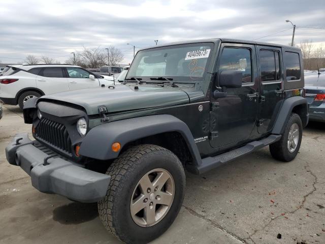 1J4BA6H15AL171584 - 2010 JEEP WRANGLER RUBICON GREEN photo 1