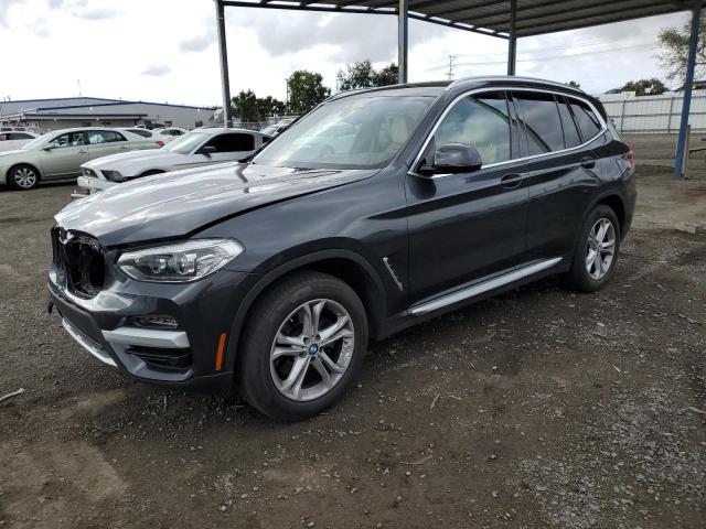 5UXTY3C01M9D97109 - 2021 BMW X3 SDRIVE30I Negro foto 1