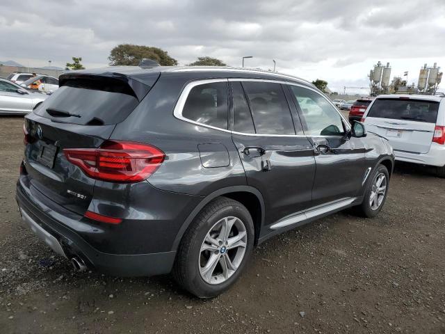 5UXTY3C01M9D97109 - 2021 BMW X3 SDRIVE30I Negro foto 3