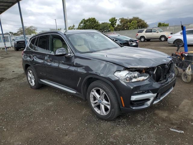 5UXTY3C01M9D97109 - 2021 BMW X3 SDRIVE30I Negro foto 4