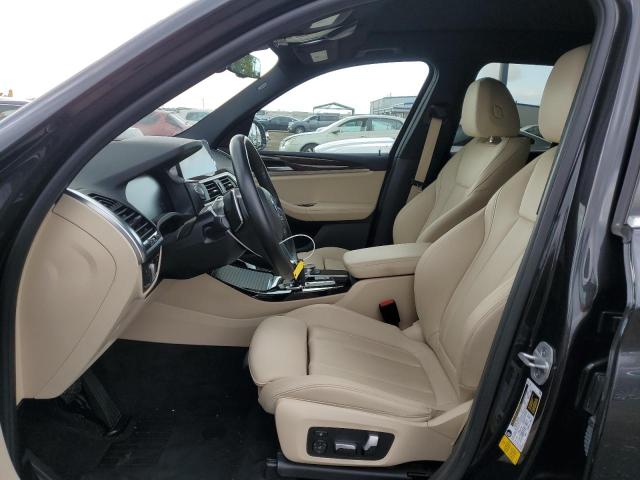 5UXTY3C01M9D97109 - 2021 BMW X3 SDRIVE30I Negro foto 7